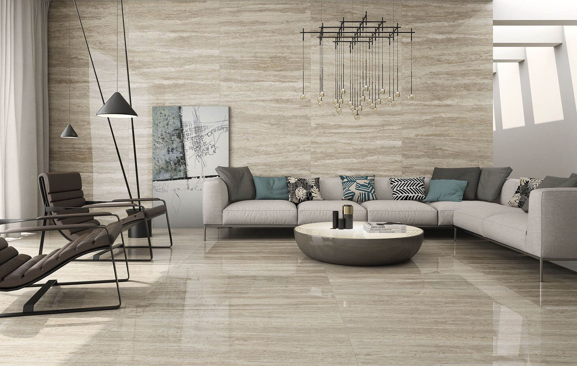 Beige Travertine 01